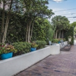 Office outdoor walkway