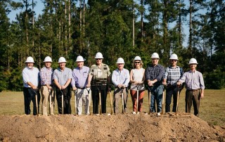 Dr. Strickland at Hilton Head Christian Academy Groundbreaking. On May 16, 2019, over 400 people attended the official groundbreaking for the new HHCA campus in Bluffton. The 27.7 acre campus is located off Masters Way near Bluffton Parkway. 